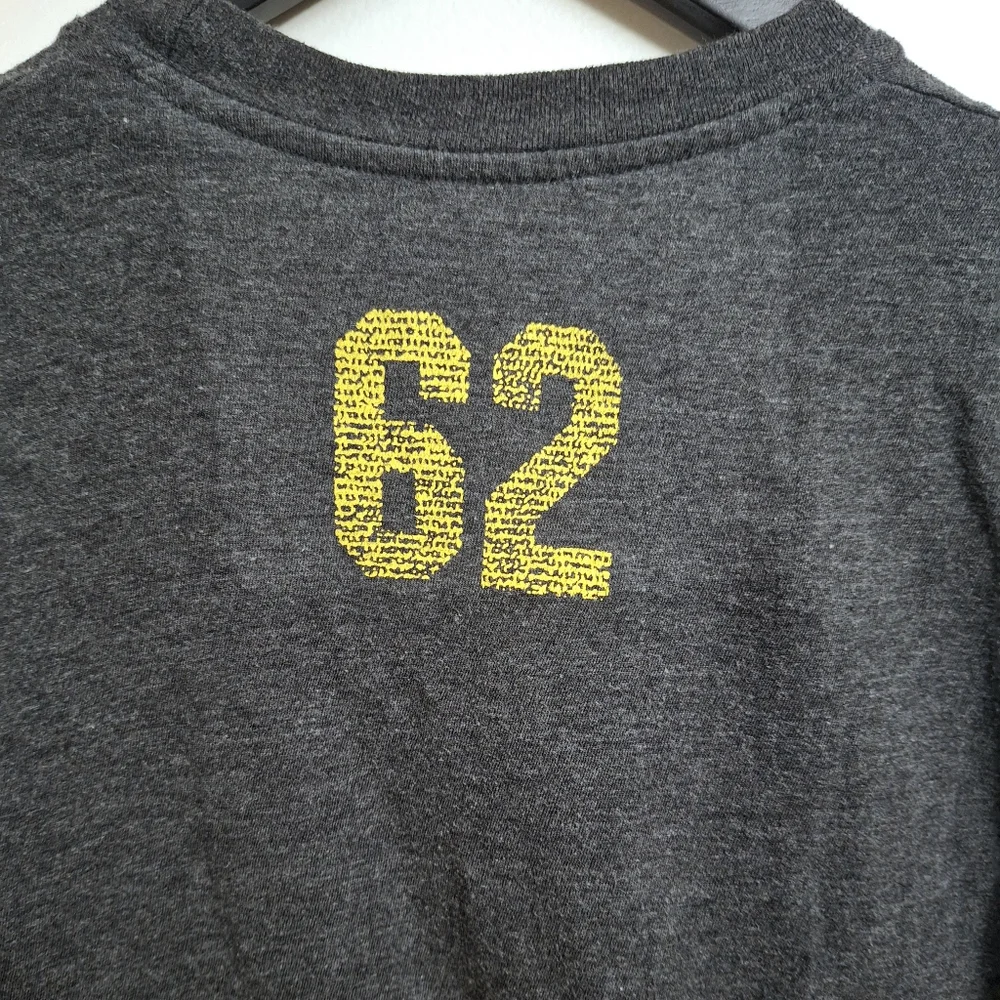 GROOVY BAY Mens Sporty Gym Tank Top Soft Comfy Gray Yellow Jamaica No Problem 62 - Picture 4 of 10